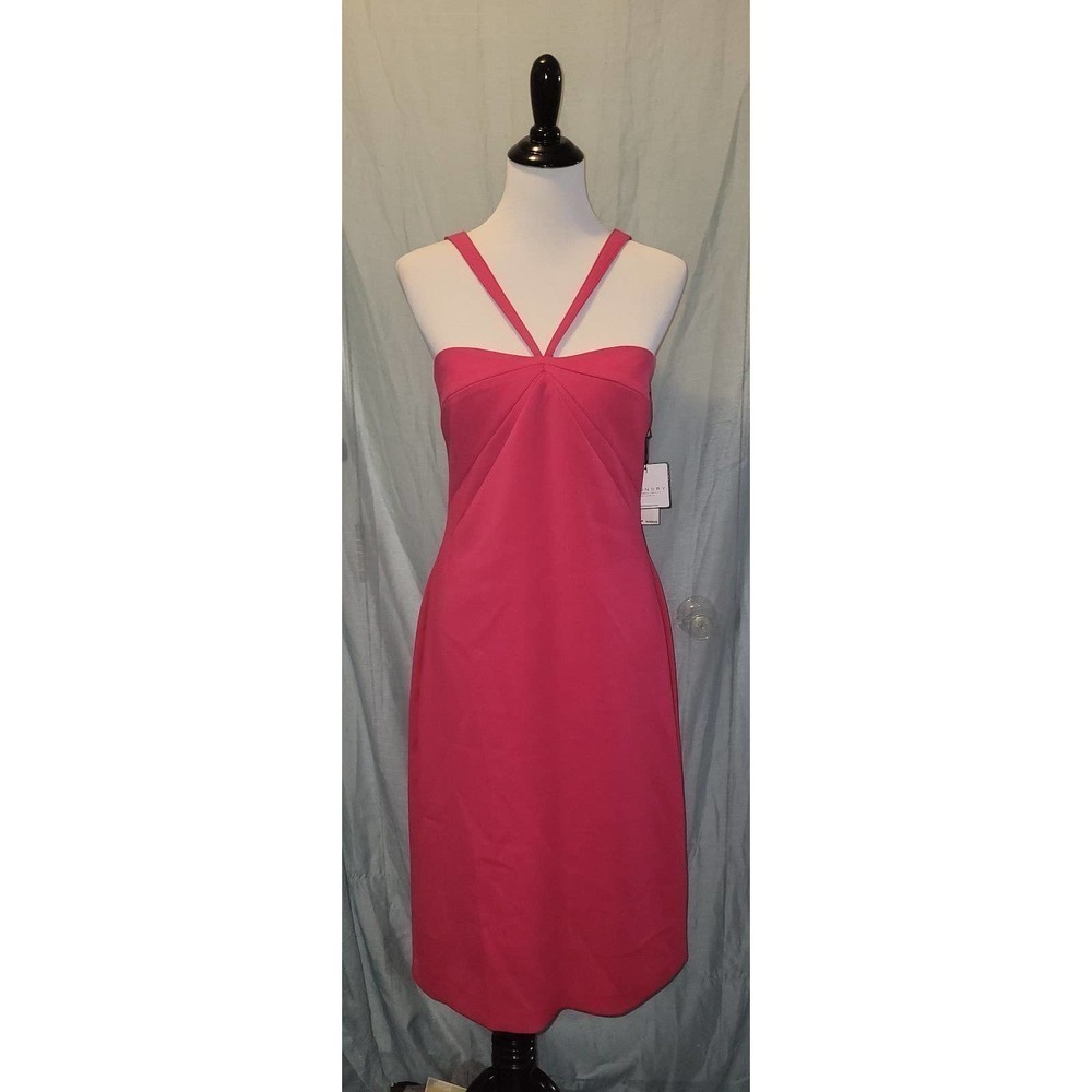 NWT Laundry By Shelli Segal Pink elegant Dress size 14